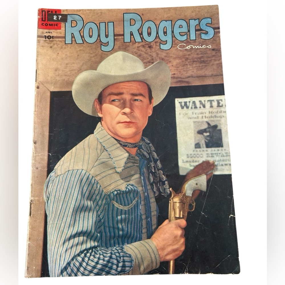 Vintage Roy Rogers Comic Book Dell Comic
Copyright April 1955